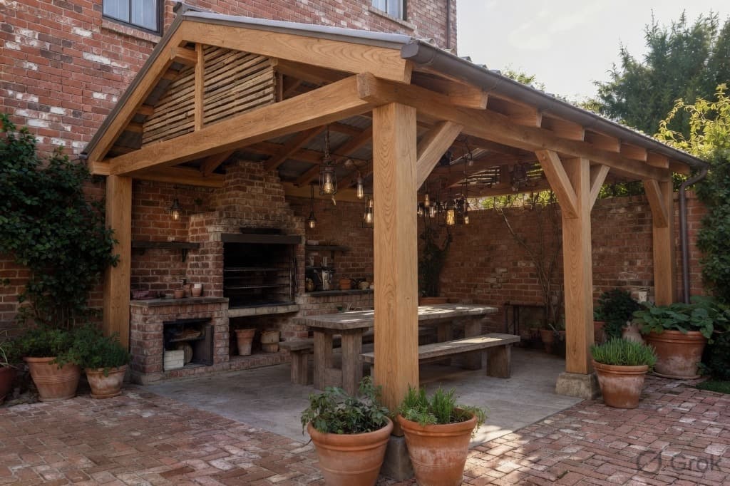 Spotted Gum Pergola