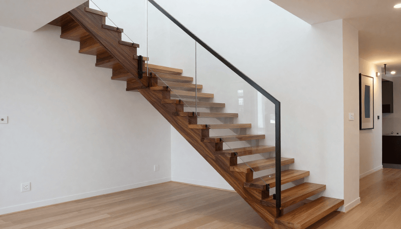 Floating Blackbutt Stairs